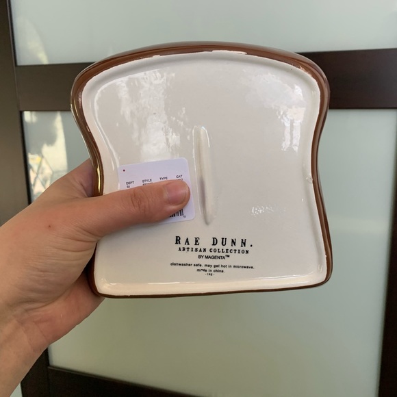 🇺🇸 Rae Dunn AVOCADO 🥑 TOAST small plate - Picture 3 of 3